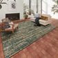 Dalyn Rug Company Winslow 9" x 12" Olive Indoor/Outdoor Area Rug, , large