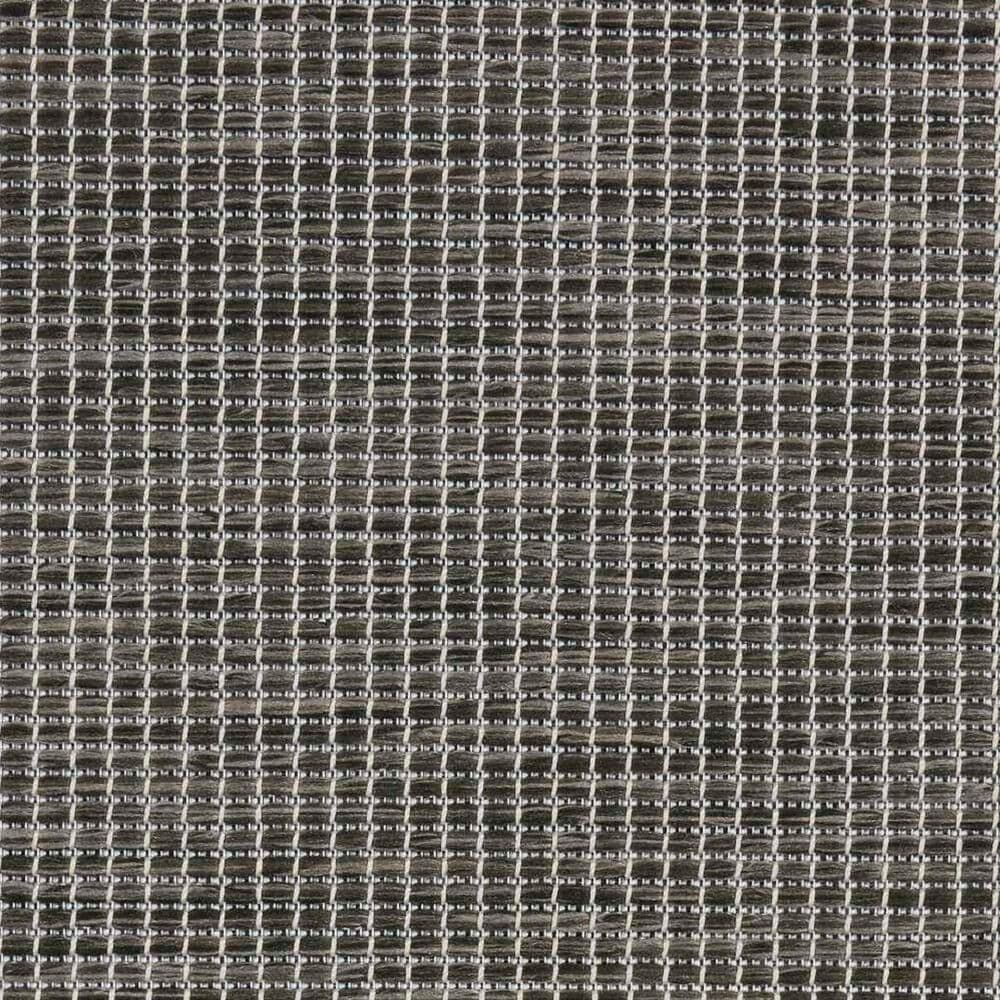 Nourison Positano 6&#39; Round Charcoal Indoor/Outdoor Area Rug, , large