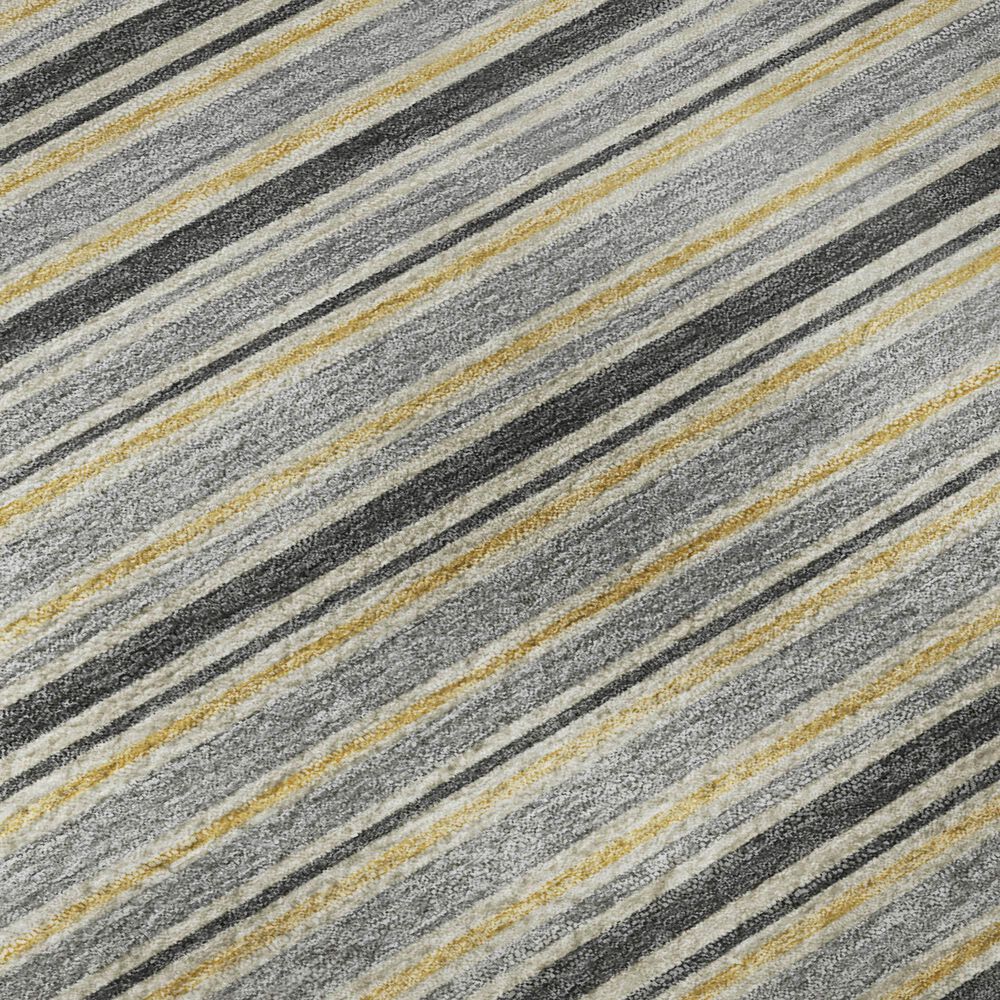 Dalyn Rug Company Soft Essentials Striped Granite 9' x 12' Indoor/Outdoor Area Rug, , large