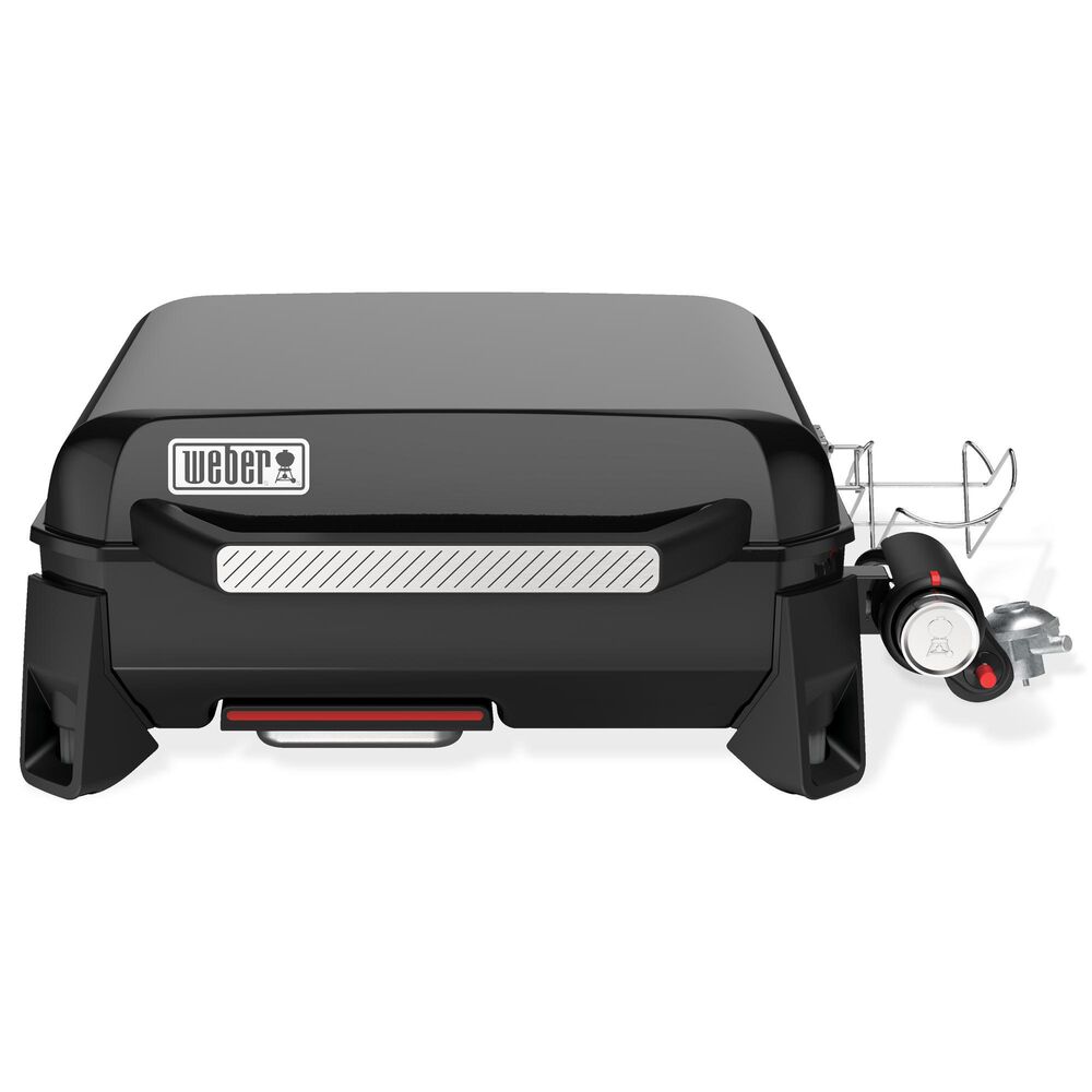 Weber Slate 28" Liquid Propane Gas Grill in Black, , large