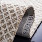 Safavieh Micro-Loop Geometric 2"3" x 9" Beige and Ivory Runner, , large