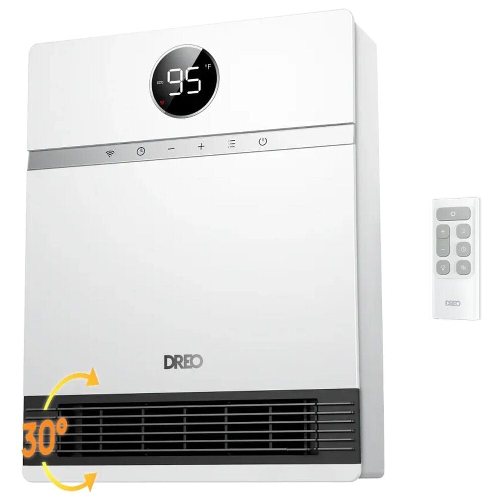 DREO Smart Wall-Mounted Heater in White, , large