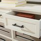 Safavieh Lydia 6-Drawer Chest in Distressed White/Greige, , large