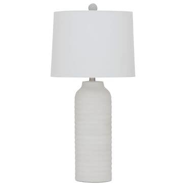 Ashley Vauville Table Lamp in Matte White, , large