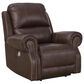 Ashley Freyeburg Power Recliner in Walnut, , large