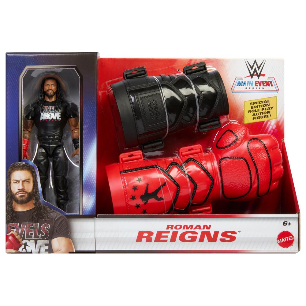 WWE Main Event Series Roman Reigns Role-Play Set with Action Figure, , large
