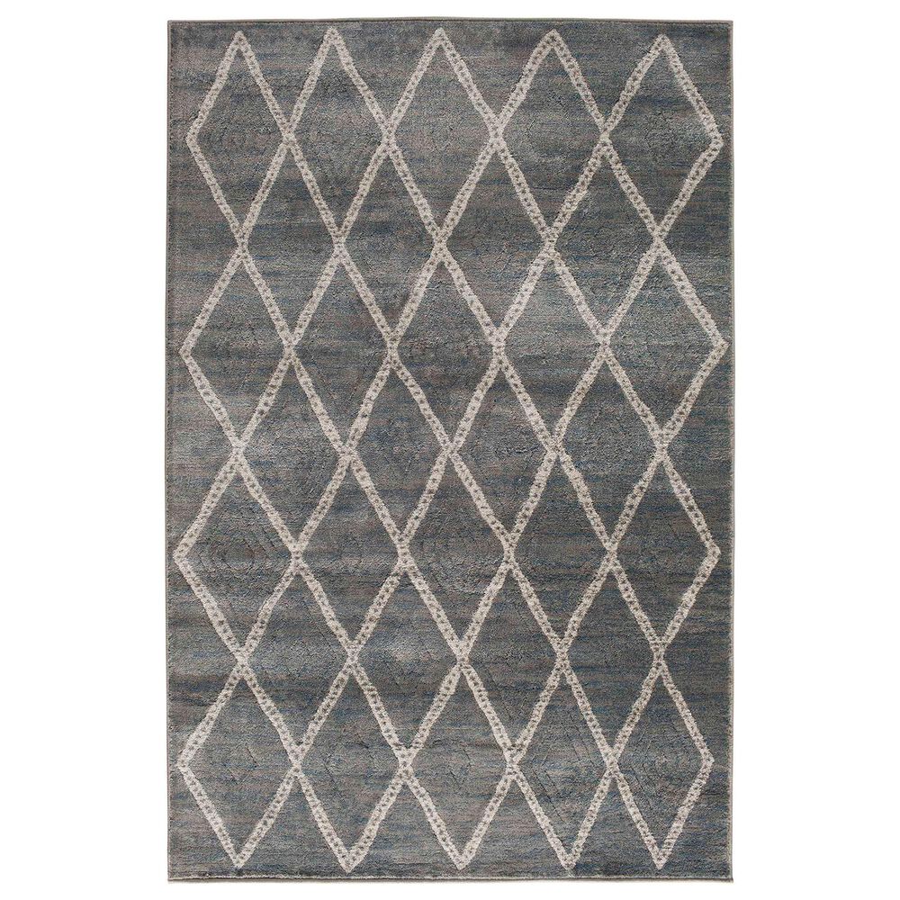 Central Oriental Corso Forster 5" x 7"6" Grey and Tan Area Rug, , large