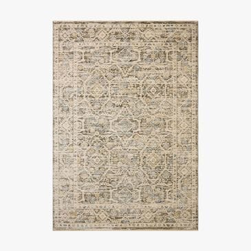 Loloi Clarisse Olive and Ivory 7"10" Round Area Rug, , large