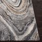 Safavieh Cyrus Shag CYR132A 2"2" x 9" Ivory and Grey Runner, , large