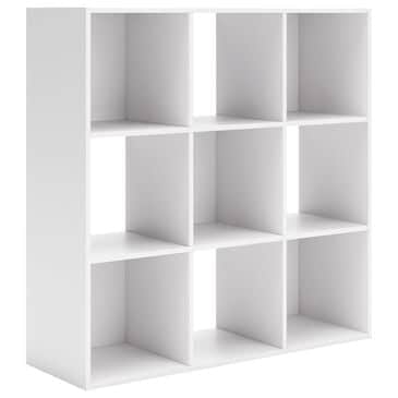 Ashley Onita 9-Cube Organizer in White, , large
