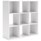 Ashley Onita 9-Cube Organizer in White, , large