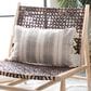 Safavieh Samerin 20" x 12" Pillow in Gray and Beige, , large