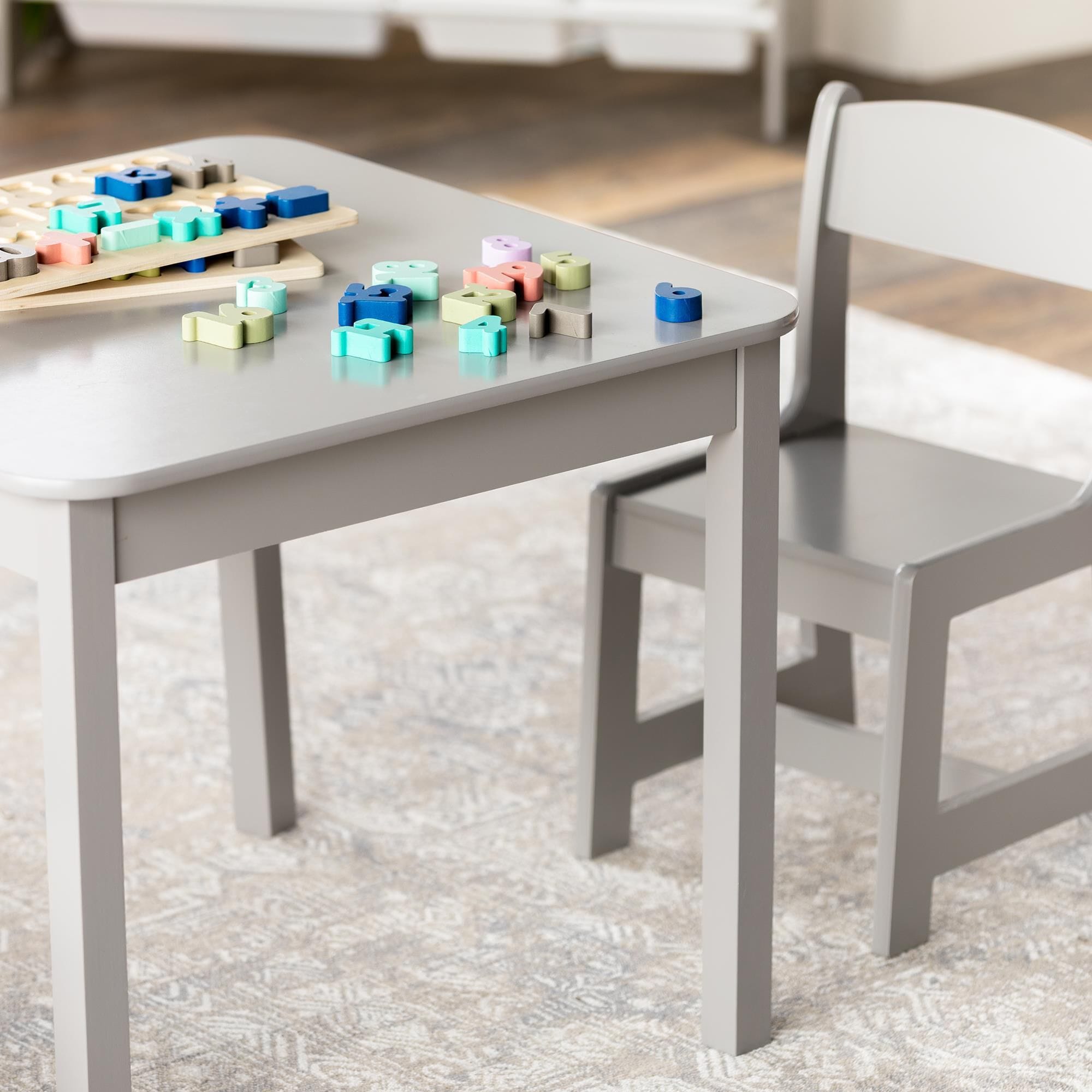 Delta Mysize Table and Chairs in Gray Shop NFM