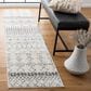 Safavieh Tulum 2" x 7" Ivory and Grey Runner, , large