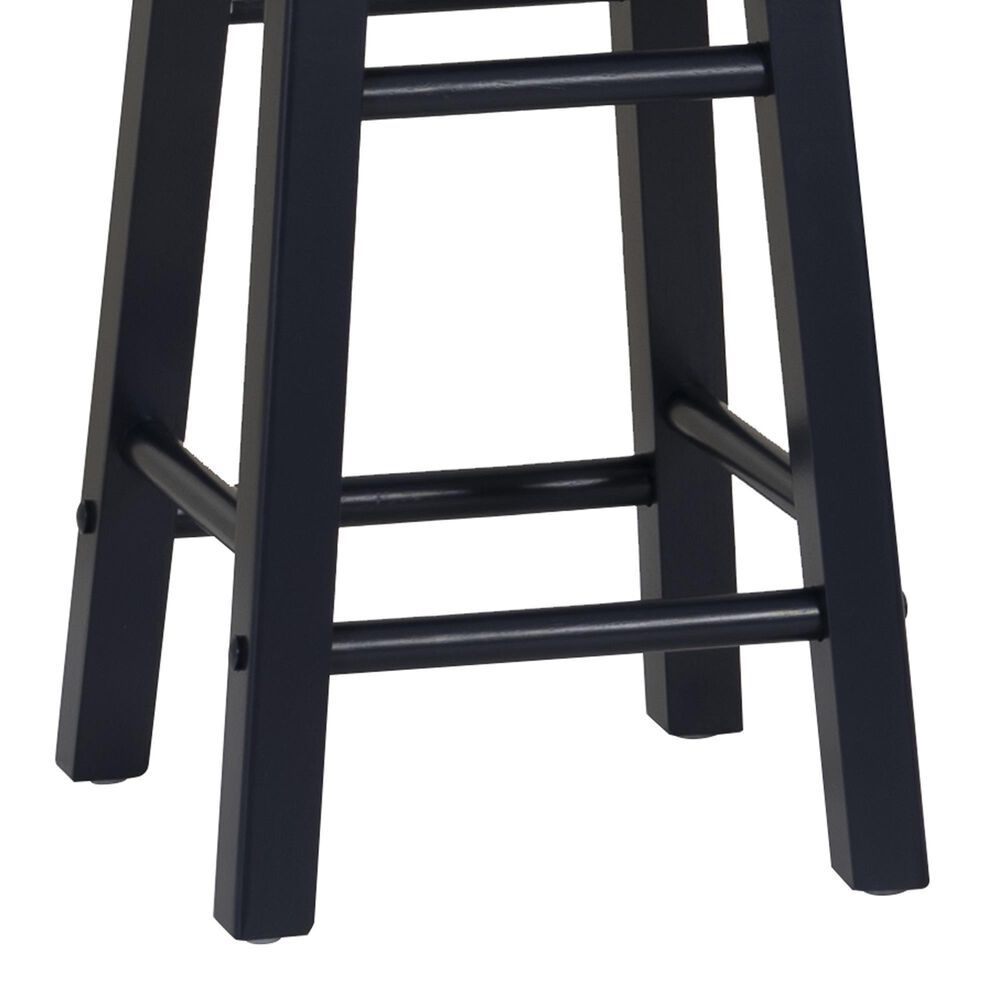 Linon Home Decor Abby 24" Counter Stool in Navy, , large
