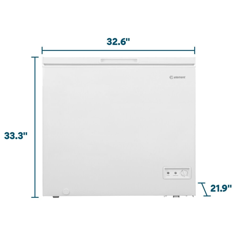 Element 7 Cu. Ft. Chest Freezer in White, , large