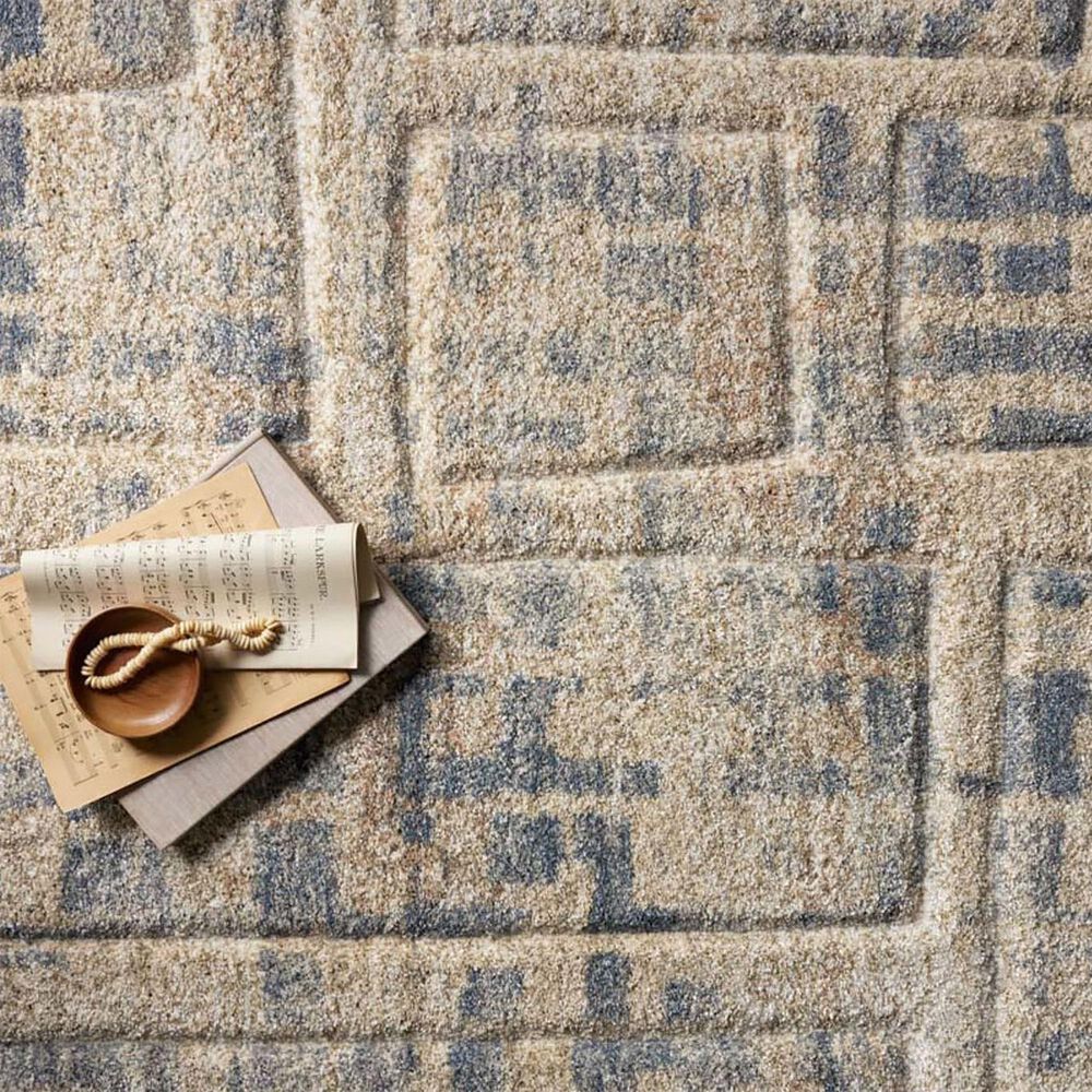Loloi Silas 6&#39;7&quot; x 9&#39;2&quot; Blue and Multicolor Area Rug, , large