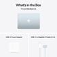 Apple MacBook Air 13-inch Laptop M4 chip - 10 Core CPU - 8 Core GPU - 16GB Memory - 256GB SSD - Sky Blue (Latest Model), , large