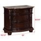 Crown Mark Stanley Nightstand in Rich Brown, , large