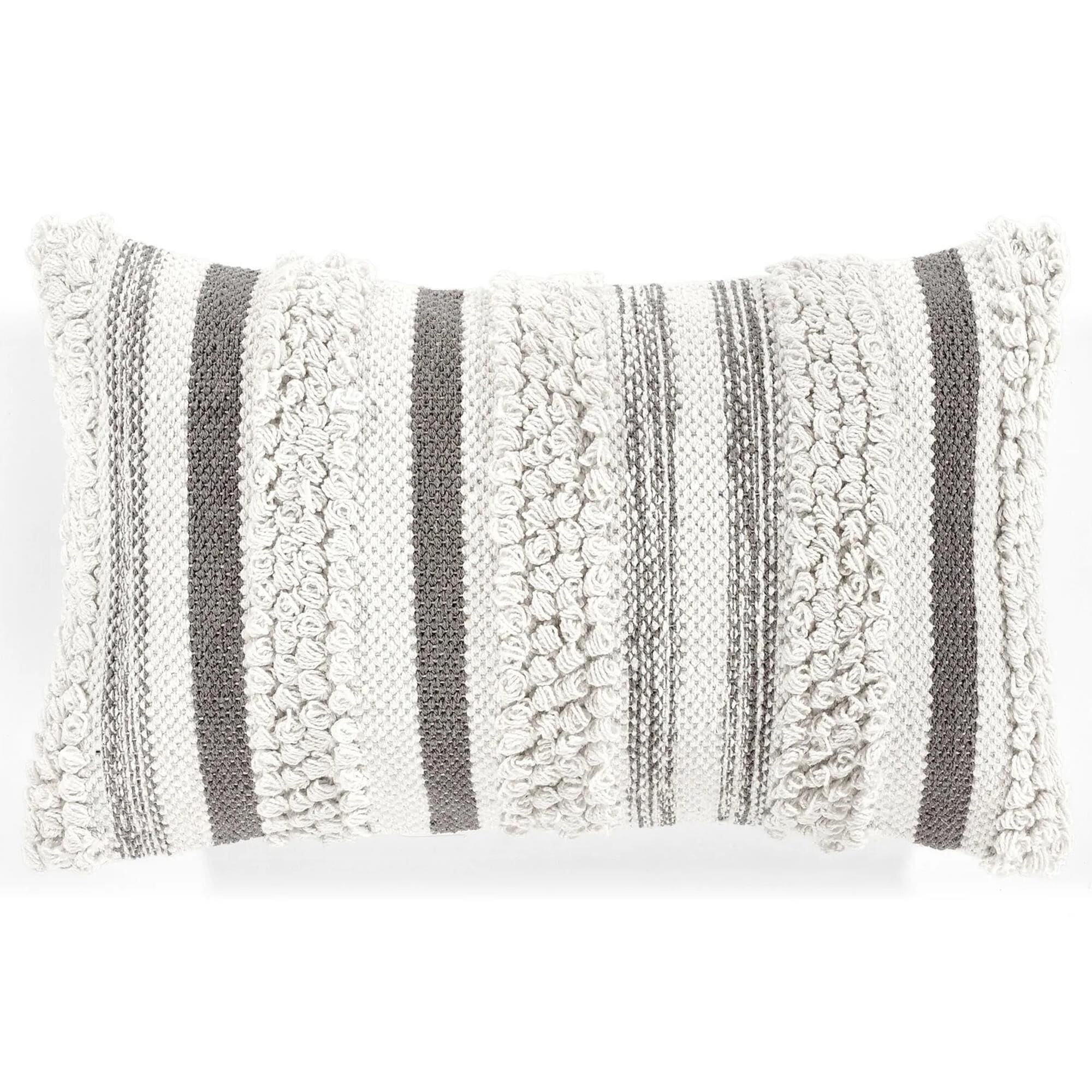 Large gray throw pillows cheap