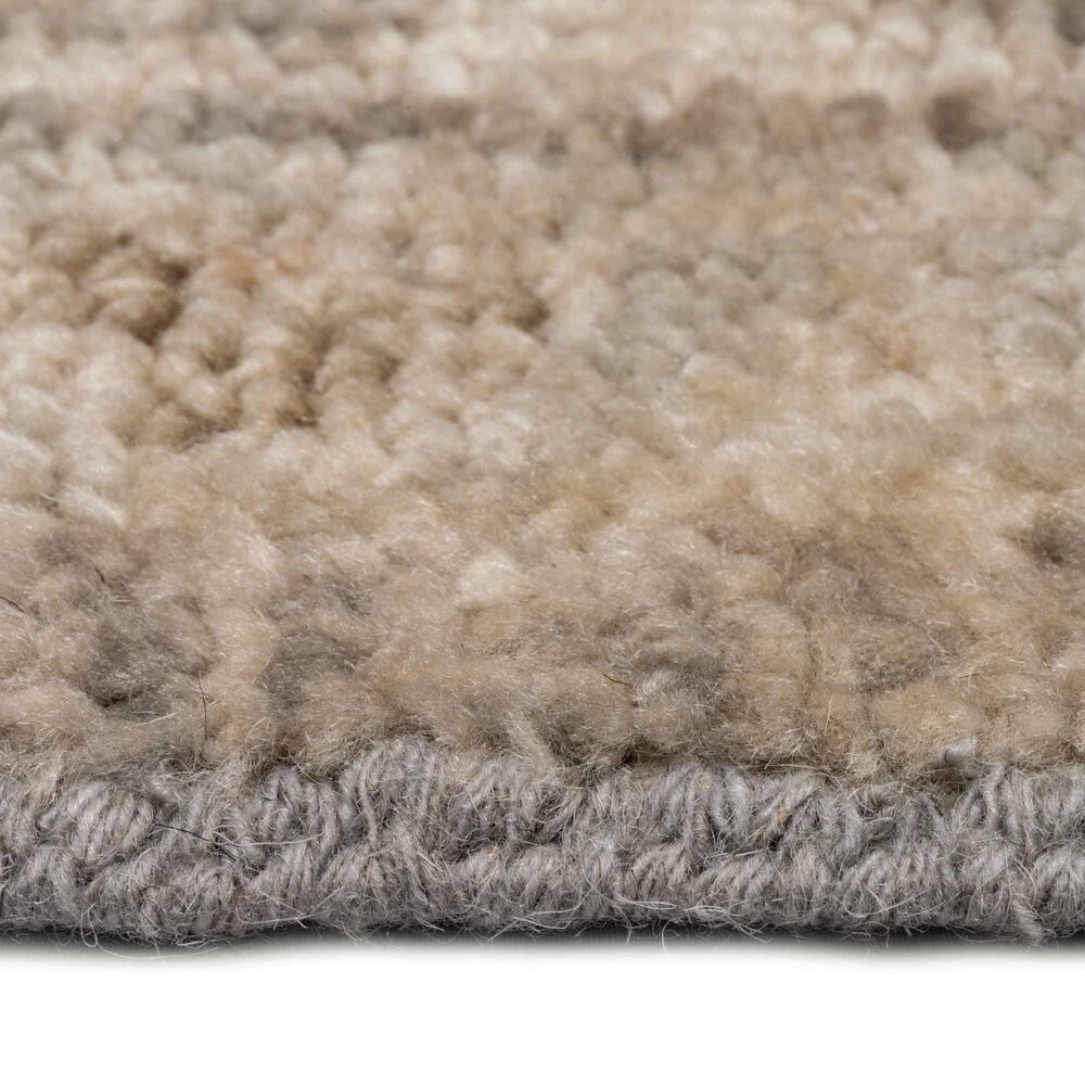 Capel Braymore Keller 2&#39;6&quot; x 9&#39; Silver and Ivory Runner, , large
