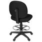 Regency Global Sourcing Comfort Series Swivel Computer Task Chair with Drafting Kit in Black, , large