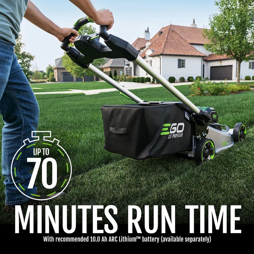 EGO Power+ 22" Battery-Powered Self-Propelled Lawn Mower, , large