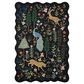 Rifle Paper Co Crafted by Cloth and Company Silhouette 3"6" x 5"6" Black Area Rug, , large