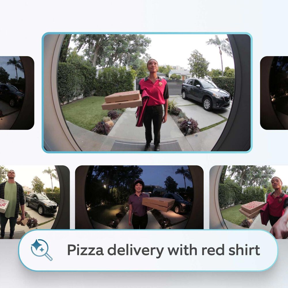 Ring Wired Doorbell Pro with Retinal 4K in Deep Silver, , large