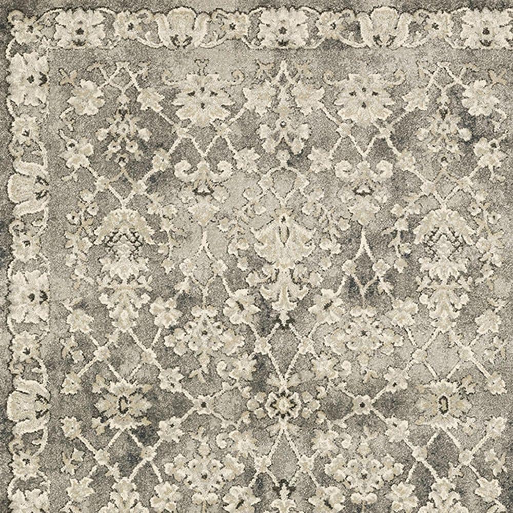 Oriental Weavers Florence Hialeah 1002E 5&#39;3&quot; x 7&#39;6&quot; Grey Area Rug, , large