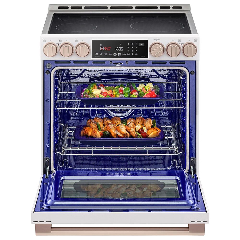LG 6.3 Cu. Ft. Induction Slide-in Range in Essence White, , large