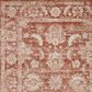 Loloi II Odette 4" x 6" Rust and Ivory Area Rug, , large