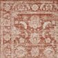 Loloi II Odette 4" x 6" Rust and Ivory Area Rug, , large