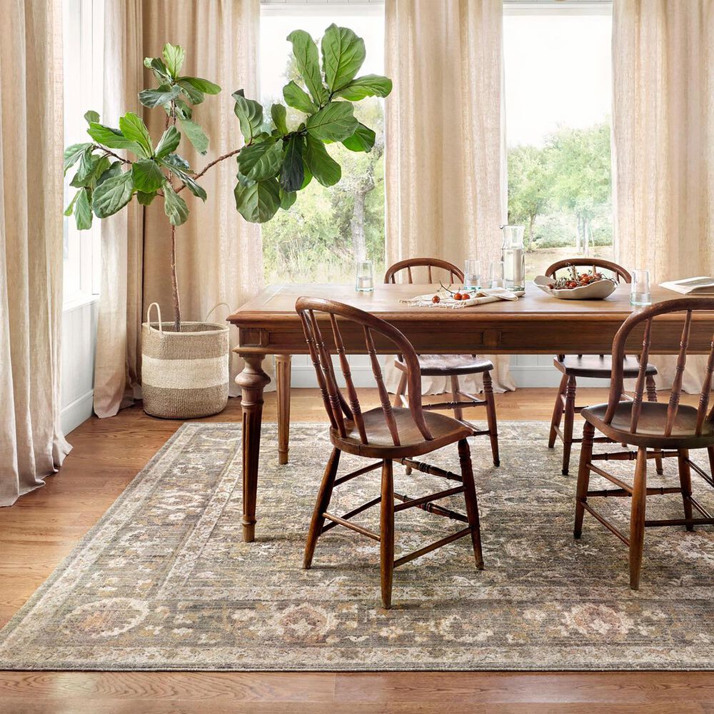 Chris Loves Julia x Loloi Rosemarie 11&#39;6&quot; x 15&#39;6&quot; Sage and Blush Area Rug, , large
