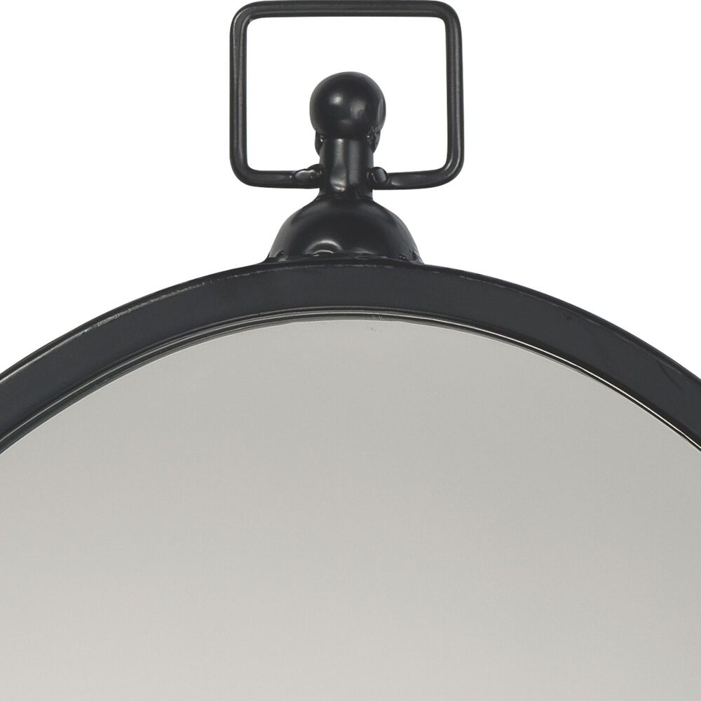 Splendor Living Thurston Wall Mirror in Matte Black, , large