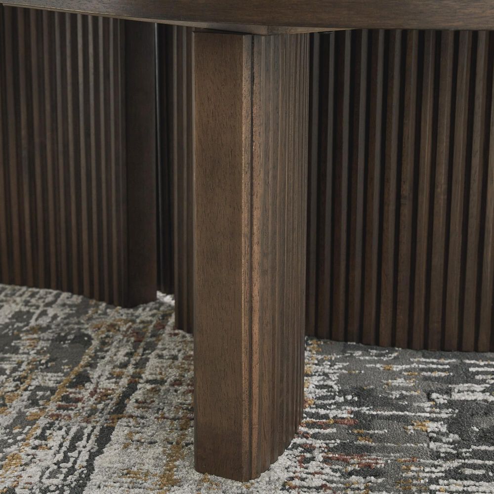 Ashley Korestone Coffee Table in Dark Brown, , large