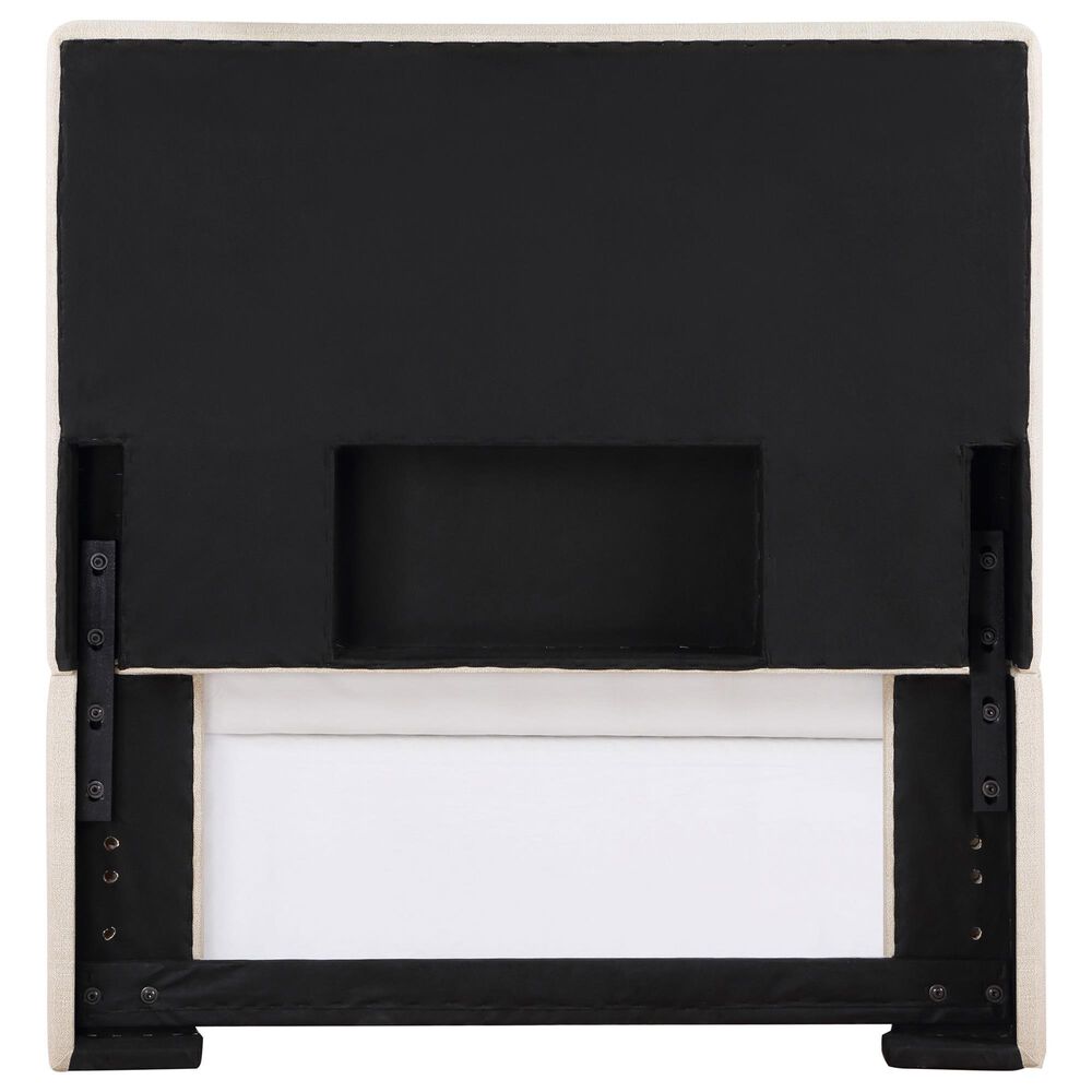Pacific Landing Kosmo Twin Upholstered Headboard in Sand, , large