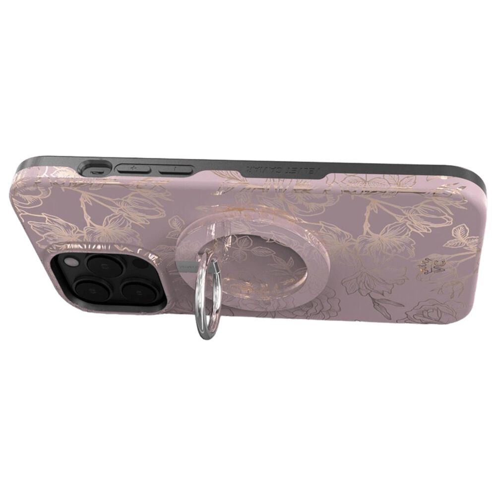Velvet Caviar MagSafe Grip Ring in Dusty Rose Chrome Floral, , large