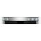 Miele 36" Freestanding Natural Gas Dual Fuel Range with Broil-Griddle Cover in Stainless Steel and Black, , large