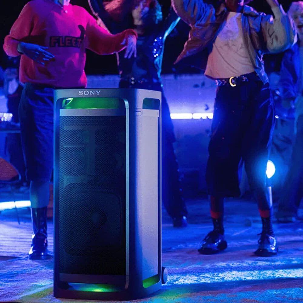 Sony ULT Tower 9 Party Speaker with ULT Mic Wireless Microphone in Black, , large