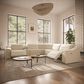Interlochen 6-Piece Power Reclining L-Shaped Sectional with Power Headrest in Ice White, , large
