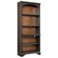 Riva Ridge Hampton Open Bookcase in Black Cherry, , large