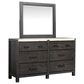 Nicolette Home Plum Creek 5 Piece King Panel Bedroom Set in Ravenwood Black, , large