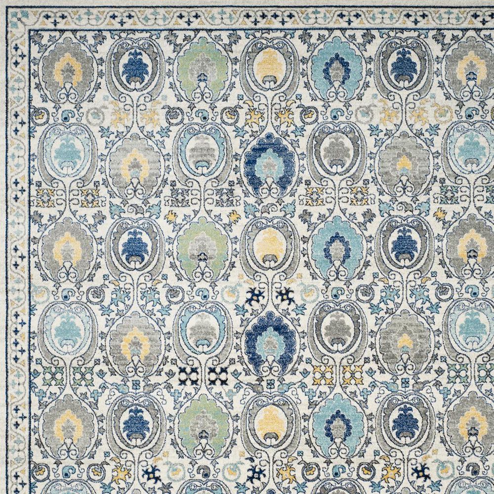 Safavieh Evoke EVK251D 2&#39;2&quot; x 9&#39; Ivory and Grey Runner, , large