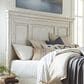 Belle Furnishings Heartland Queen Panel Bed in Antique White, , large