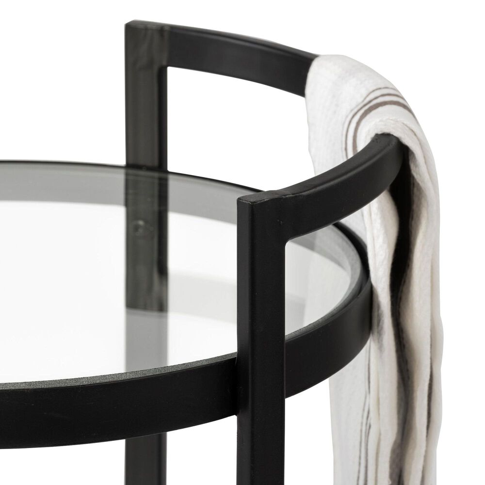 Mercana Eleonore Bar Cart in Black, , large