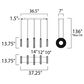 Maxim Lighting Charm 5-Light Chandelier in Polished Chrome, , large