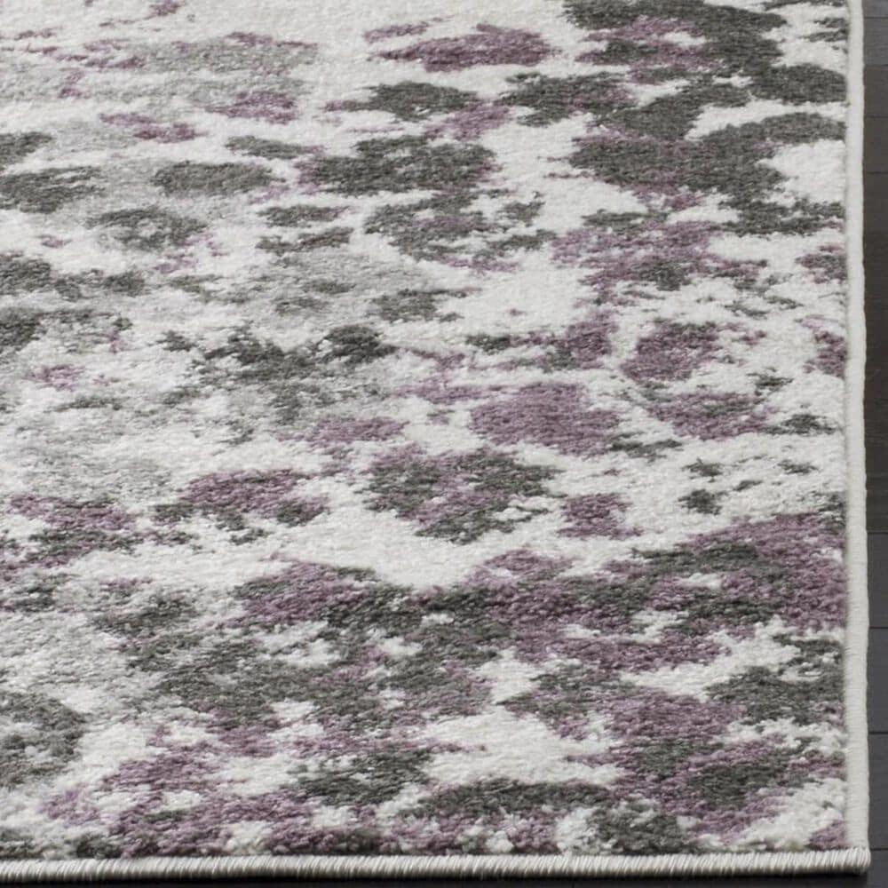 Safavieh Adirondack ADR115L 4&#39; Square Ivory and Purple Area Rug, , large