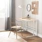 Lumisource Winston Farmhouse Chair in Antique Copper Metal and Whitewashed Wood By LumiSource, , large