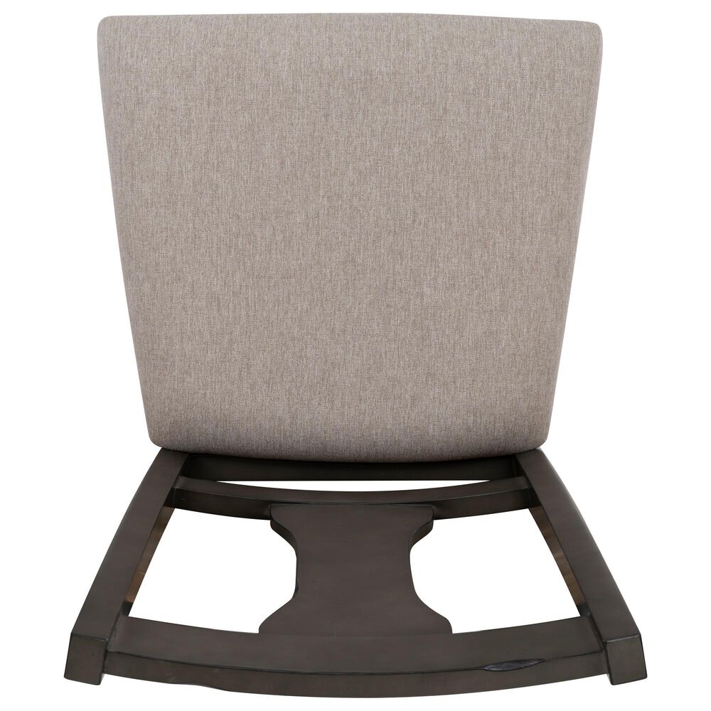 Linon Home Decor Willow Side Chair in Dark Grey, , large